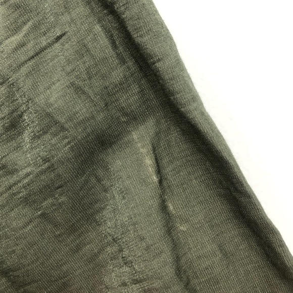 NWOT Chico’s Olive green metallic jacket - Picture 6 of 6